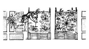 Plantando em canteiros elevados, de &39;The Gardener&39;s Labyrinth&39;, 1586