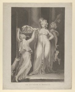 A Filha de Herodias Salomé Recebendo a Cabeça de João Batista, Mateus 14:10-11..., 1798.