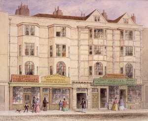 Aldersgate Street, Londres, 1851 de Thomas Hosmer Shepherd