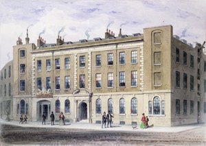 Apothecaries Lane, 1855 (wc no papel) de Thomas Hosmer Shepherd