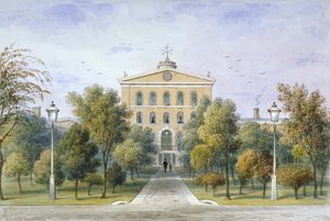 Prisão Bridewell em Tothill Fields, Westminster, Londres, c1850 de Thomas Hosmer Shepherd