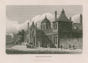 Museu Britânico na Casa Montague de Thomas Hosmer Shepherd