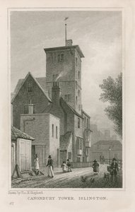 Casa e Torre de Canonbury de Thomas Hosmer Shepherd