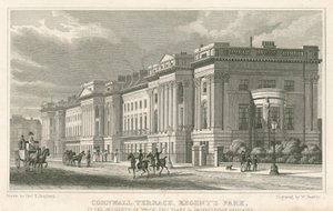 Cornwall Terrace, Regent&39;s Park, Londres de Thomas Hosmer Shepherd
