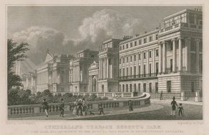 Cumberland Terrace, Regent&39;s Park, Londres de Thomas Hosmer Shepherd