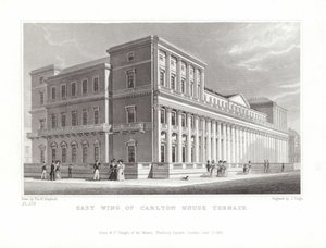 Ala Leste do Carlton House Terrace de Thomas Hosmer Shepherd