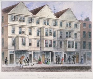 Fetter Lane, Cidade de Londres, 1855 de Thomas Hosmer Shepherd