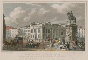 Melhorias, Charing Cross, Londres de Thomas Hosmer Shepherd