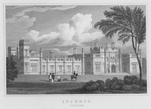 Inchrye, Fifeshire (gravura) de Thomas Hosmer Shepherd
