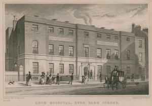 Hospital Lock, Hyde Park Corner, Londres de Thomas Hosmer Shepherd