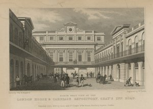 Repositório London Horse und Carriage de Thomas Hosmer Shepherd