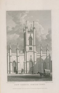 Nova igreja na cidade de Somers de Thomas Hosmer Shepherd