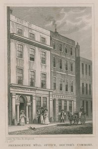 Prerogativa Will Office, Doctor&39;s Commons de Thomas Hosmer Shepherd