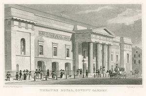 Teatro Real, Covent Garden; de Thomas Hosmer Shepherd