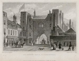 Portão de São João, Clerkenwell de Thomas Hosmer Shepherd