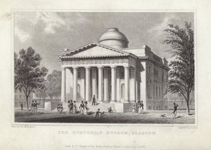 O Museu Hunterian, Glasgow de Thomas Hosmer Shepherd
