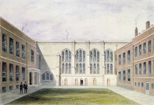 O Tribunal Interior do Mercador Taylors &39;Hall, 1853 de Thomas Hosmer Shepherd
