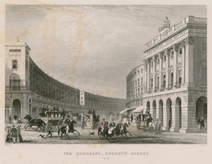 O Quadrante, Regent&39;s Street, Londres de Thomas Hosmer Shepherd