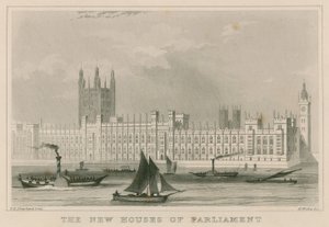 As novas Casas do Parlamento de Thomas Hosmer Shepherd