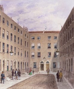 Travies &39;Inn, Holborn, 1858 (wc no papel) de Thomas Hosmer Shepherd
