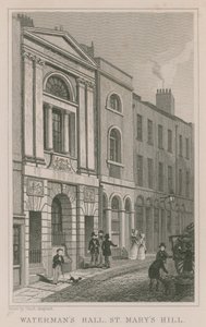 Corredor do Waterman, Colina de St. Mary, Londres de Thomas Hosmer Shepherd