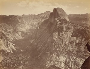 [A Meia Cúpula a partir de Glacier Point, Yosemite] de Thomas Houseworth and Company