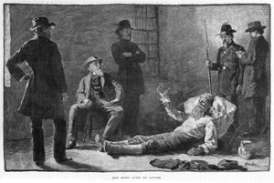 John Brown 1807-1859 após sua captura, 1859.