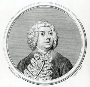 Francesco Bernardi Senesino (1686-1758) (mezzotint) de Thomas Hudson