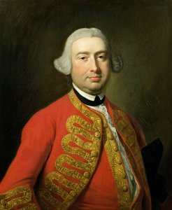 Retrato de John Beard (c.1717-91), ator e vocalista