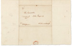 Carta autografada para John Page, Filadélfia, 30 de julho de 1776 (caneta e tinta no papel)