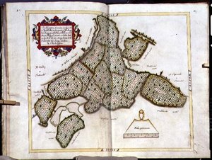 Arquivo 5672 Mapa de Tingewick em Buckinghamshire de Thomas Langdon