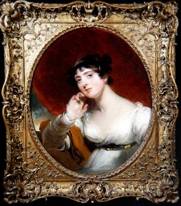 Um retrato da Sra. George Frederick Stratton (óleo sobre tela) de Thomas Lawrence