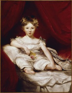 Retrato do Mestre Ainslie - Retrato do Mestre Ainslie - Pintura de Sir Thomas Lawrence (1769-1830), óleo sobre tela, 90x70 cm de Thomas Lawrence