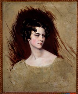 Retrato da Princesa Clementina de Metternich Pintura de Sir Thomas Lawrence (1769-1830) de Thomas Lawrence