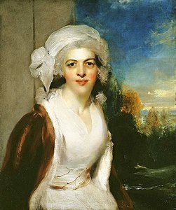 Retrato de Rebecca, Lady Simeon (óleo sobre tela) de Thomas Lawrence