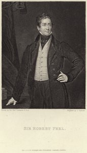 Retrato de Sir Robert Peel de Thomas Lawrence