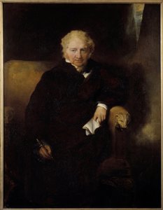 Retrato do Pintor Henri Fussli (ou Fuseli) (1741-1825) Pintura de Sir Thomas Lawrence (1769-1830) Sol do século XIX. 1042x1,09 m Bayonne, Musee Bonnat de Thomas Lawrence