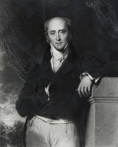 Retrato do Honorável Charles Grey, Earl Grey (1764-1845) gravado por J. Cochran de Thomas Lawrence