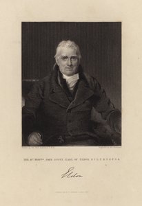 O honrado John Scott Earl de Eldon de Thomas Lawrence