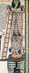 O fogo do inferno com os sete pecados capitais de Thomas Le Myésier
