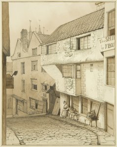 Rua Inferior da Rua íngreme, com casa de Thomas Leeson the Elder Rowbotham