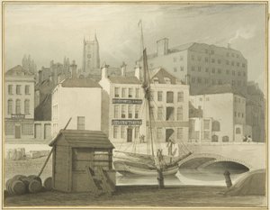 A Ponte de Pedra na Cabeça do Cais (St Giles