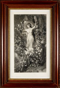 Flora (gravura) de Thomas Lewis Atkinson