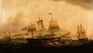 Expedição para fora de Dover de Thomas Luny