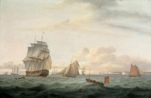Expedição ao porto de Ramsgate de Thomas Luny