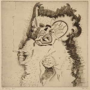 Dancing Bear, Impressoras comprovadas antes de aquatint de Thomas MacGregor