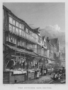 A Fila do Carniceiro, Exeter (gravura)