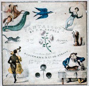Brochura de instruções para um Fantascope, 1833.