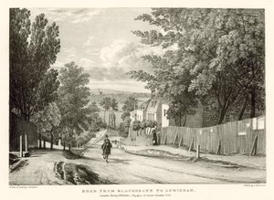 Estrada de Blackheath para Lewisham, Londres