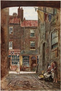 Holmes &39;Wharf, Sunderland (aguarela sobre papel)